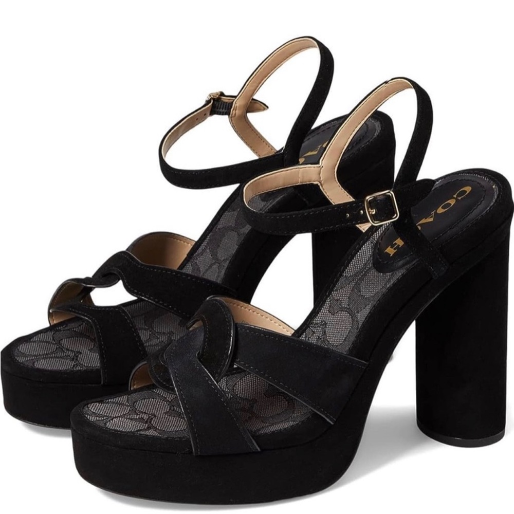 COACH Talina Suede Sandal